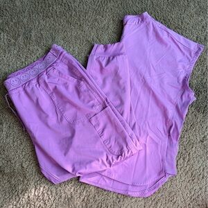 Lavender Scrub Set Ava Therese